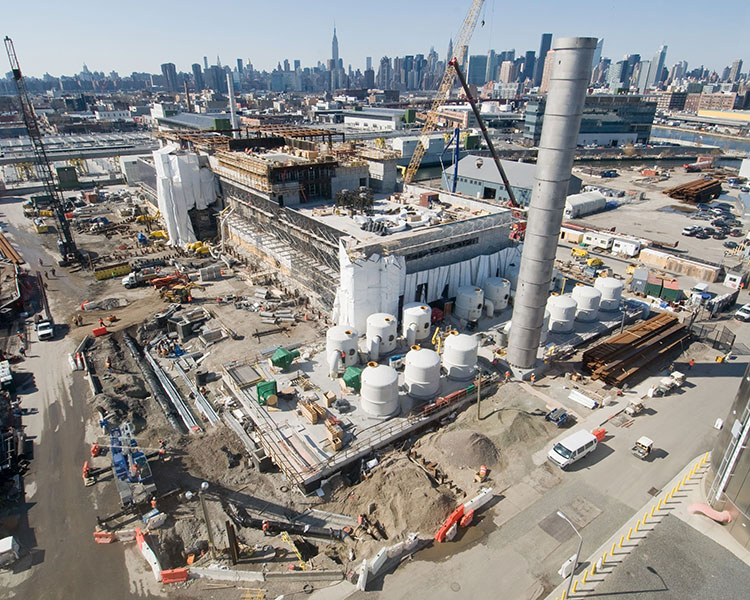 Newtown Creek Central Residuals Building